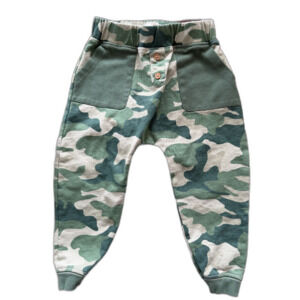 NWOT Boden Multi Camo Jersey Joggers